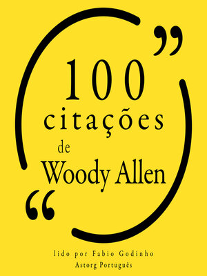 cover image of 100 citações de Woody Allen